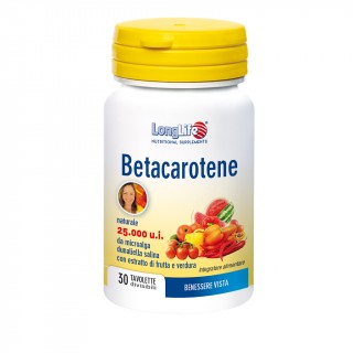 LongLife Longlife Betacarotene 25.000 30cpr