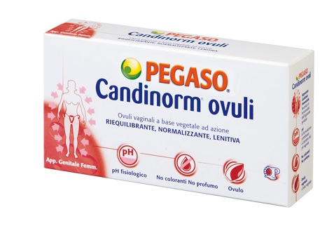 PEGASO Srl Candinorm Ovuli Vaginali 10pz