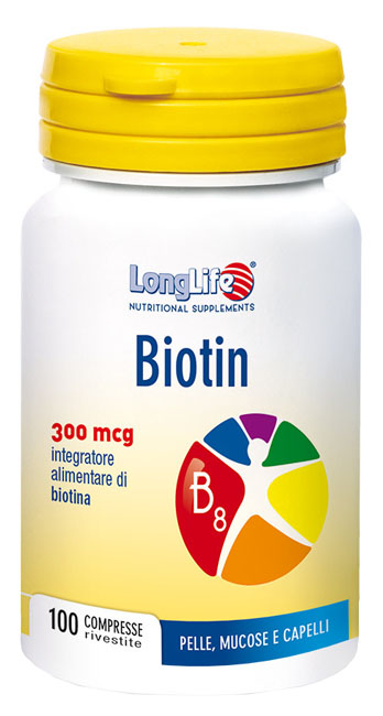 LONGLIFE BIOTIN 100CPR