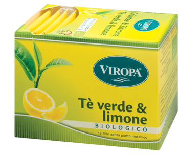 Viropa Te' Verde Limone Bio 15 Filtri