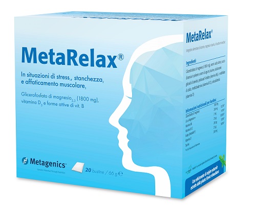 Metagenics Metarelax New 20Bust