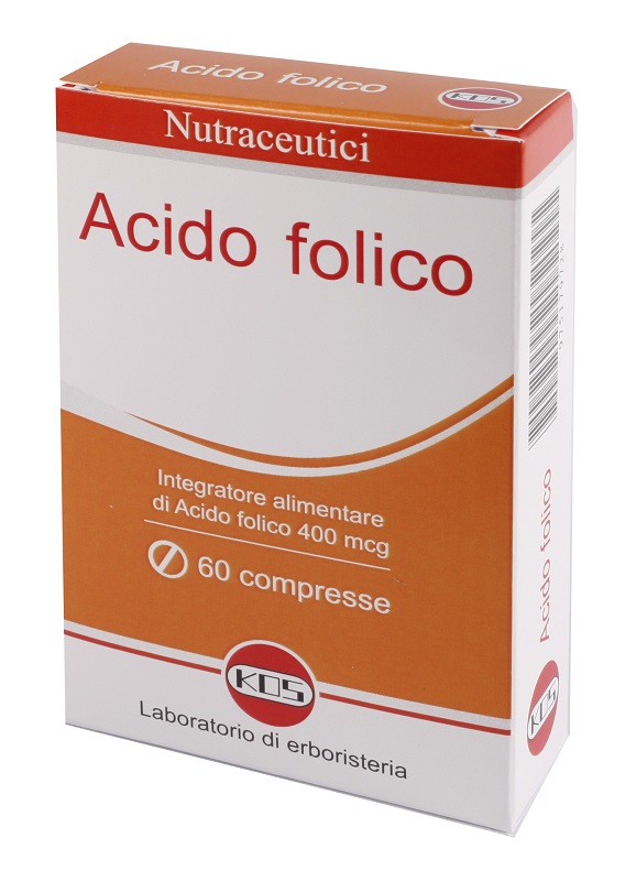 Acido folico 400mcg 60cpr
