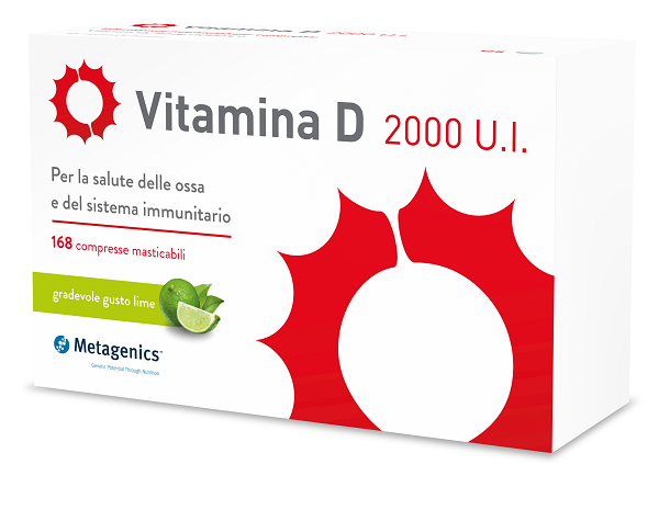 Metagenics Vitamina D 2000 Ui 168Cpr Mast