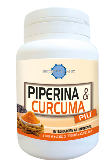 BODYLINE Piperina & Curcuma Piu' 60Cps