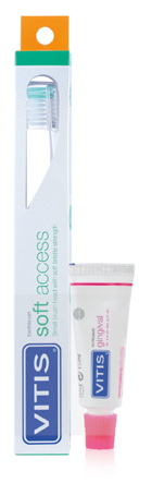 Vitis spazzolino soft access + dentifriciogingival