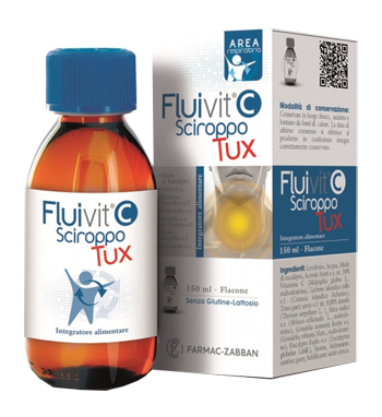 Fluivit c sciroppo tux flacone 150ml