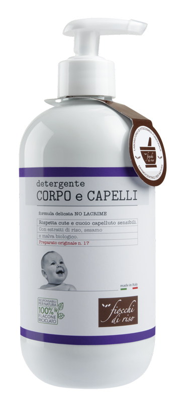 Fiocchi di riso det capelli e corpo 400ml