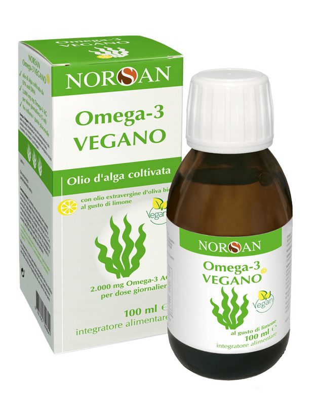 Norsan omega 3 vegano 100ml algusto di limone