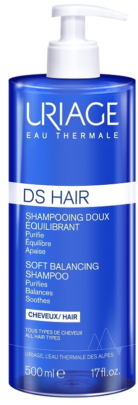 Uriage ds hair sh del/rie500ml