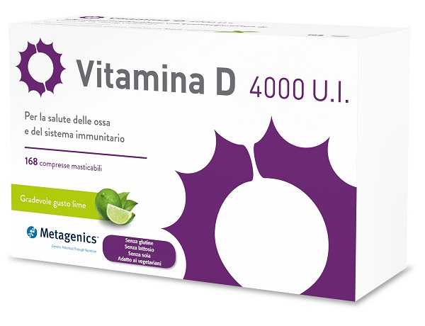 Metagenics Vitamina D 4000Ui 168Cpr Mast
