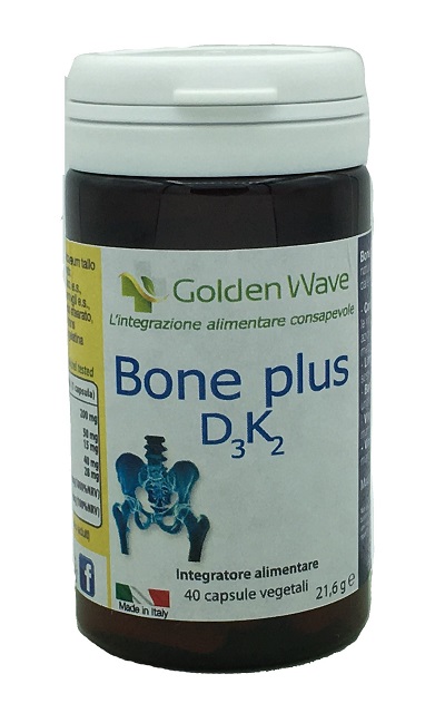 Bone plus d3k2 40cps vegetali