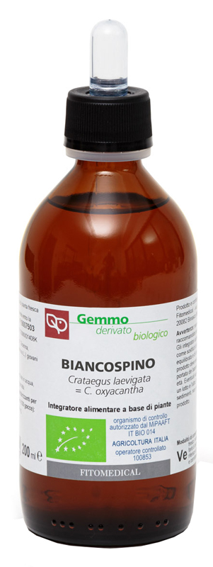 Biancospino maceratoglicerico 200ml bio