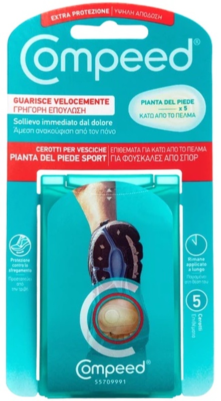 Compeed vesciche pian pied 5pz