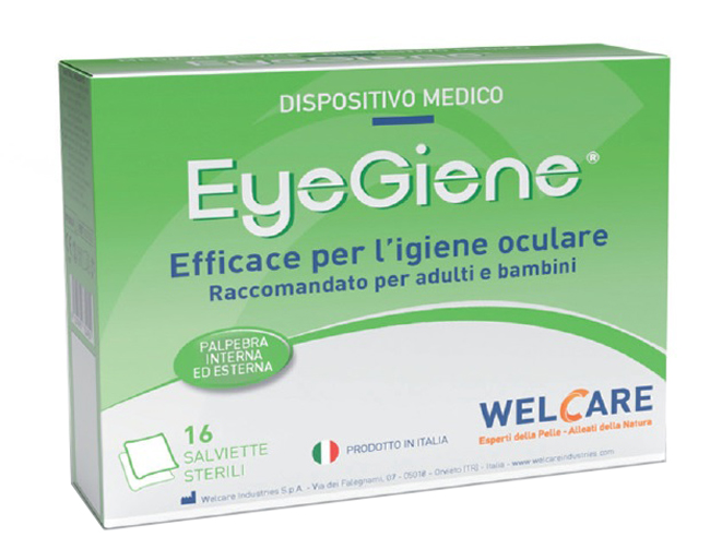 Eyegiene salviette oculari16pz