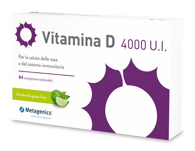 Metagenics Vitamina D 4000Ui 84Cpr