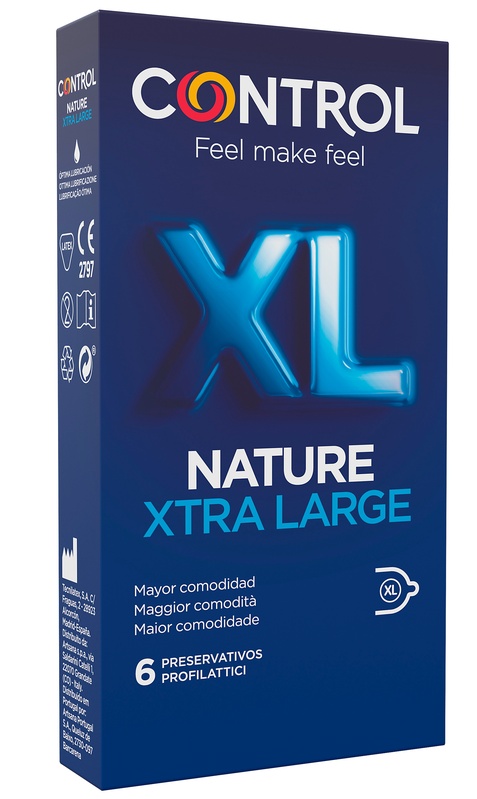 Profilattico control nature 2,0 xl 6pz