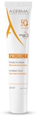 Aderma a-d protect fluido invisibile 50+ 40ml