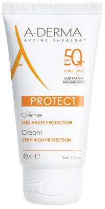 Aderma a-d protect crema senza profumo 50+ 40ml