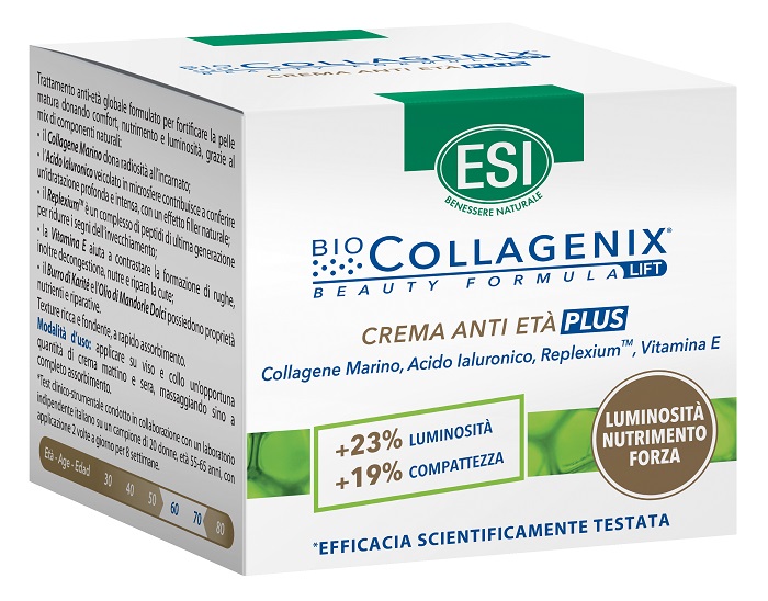 Esi biocollagenix crema antietà plus 50ml