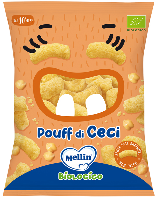 Mellin snack bio pouff ceci 20g