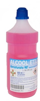 Alcool etilico denaturato 500ml