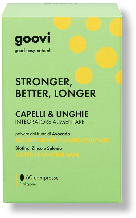 Goovi capelli&amp;unghie 60cpr
