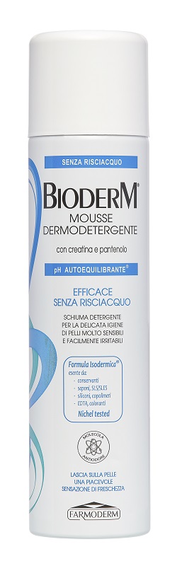 Bioderm mousse dermodetergente 400ml
