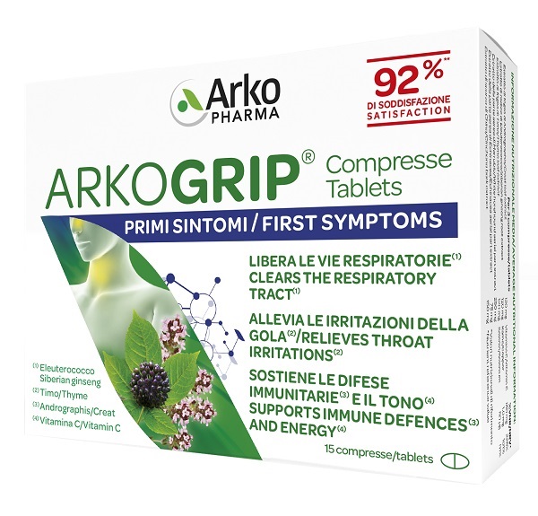 Arkofarma arkogrip 15cpr