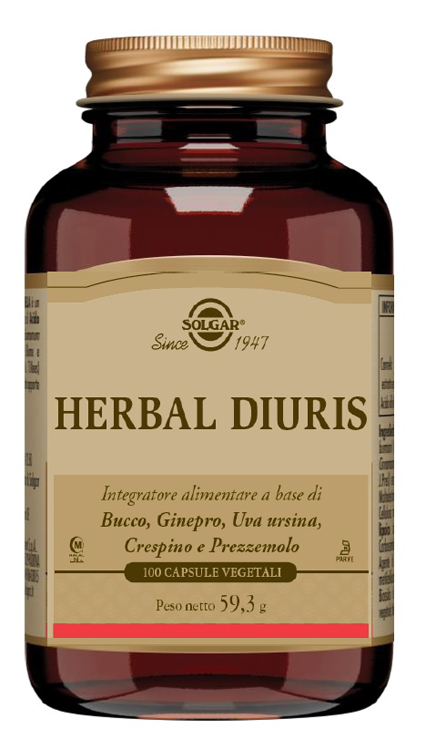 SOLGAR Herbal Diuris 100Cps Veg