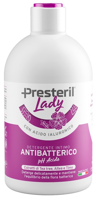 Lady presteril detergente intimo antibatterico/ph