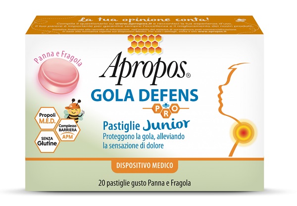 Aproposgola defens pro 20 pastiglie junior panna f