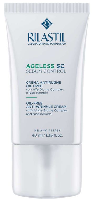 Rilastil ageless sebum control crema antirughe 40m