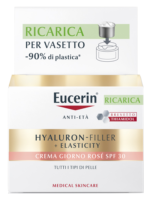 Eucerin hyaluron filler + elasticity rosè ricarica