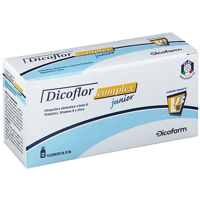 Dicoflor Complex Junior 12 Flaconi Da 10Ml