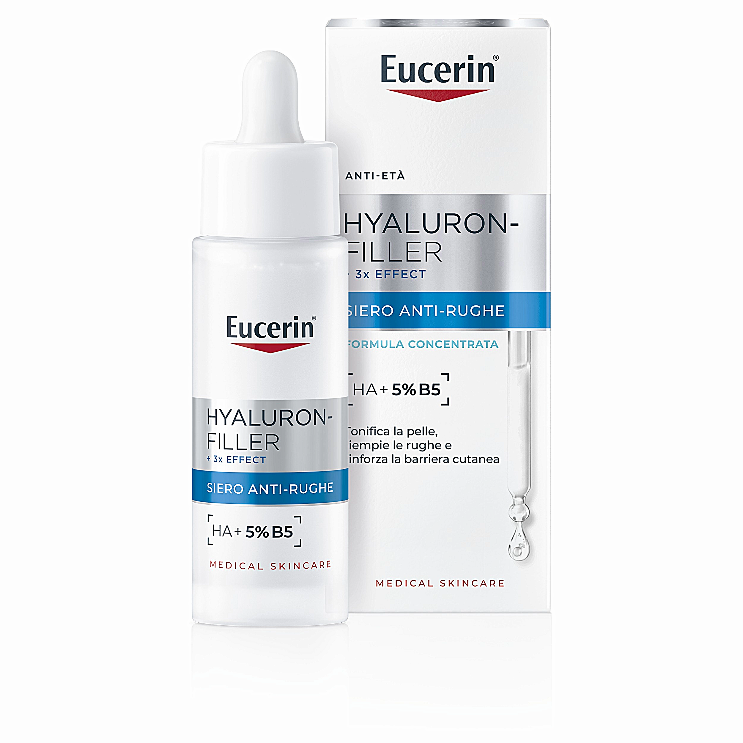Eucerin hyaluron filler + 3x effect siero 30ml