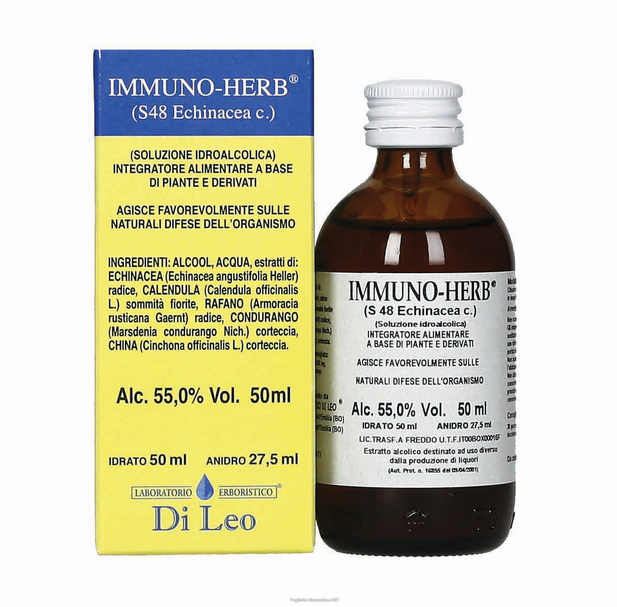 Di Leo Immuno-Herb S48 Echinacea 50Ml