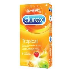 Durex Profilattico Tropical Easy On 6 Pezzi