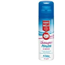 Sano E Bello Shampoo Mousse Gatto Flacone 200Ml