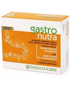 Farmaderbe Gastro Nutra 15Cpr Masticabili