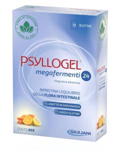 Psyllogel Megafermenti 24 Ace 12 Buste 3G