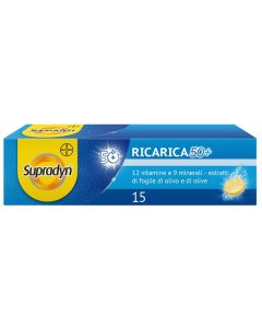 Supradyn Ricarica 50+ 15Cpr Effervescente