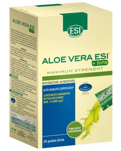 Esi Aloe Vera Succo + Forte 24 Pocket Drink