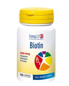 Longlife Biotin 900Mcg 100Cpr