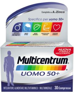 Multicentrum Uomo 50+ 30cpr