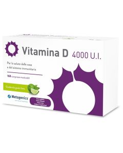 Metagenics Vitamina D 4000Ui 168Cpr Masticabili