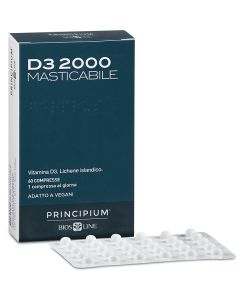 Principium D3 2000 Masticabile 60Cpr