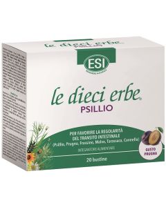Esi Le Dieci Erbe Psillio 20 Bustine 5,6 G