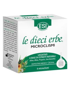 Esi Le Dieci Erbe Microclismi 6 Pezzi
