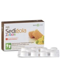 Apix Propoli Sedigola Junior Fragola 20 Pastiglie