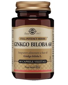 Solgar Ginkgo Biloba 60 60Vegicps